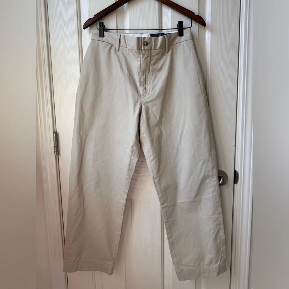 Polo Ralph Lauren Men’s Stretch Straight Fit Chino Pants grey 35/30